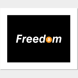 Bitcoin Freedom Posters and Art